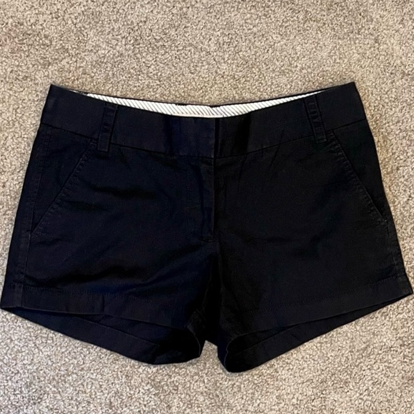 J. Crew Broken-In 3-Inch Chino Short. Black. Size 0. - Picture 8 of 8